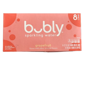 Grapefruit Bubly Sparkling Water (8-pack)