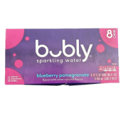 Blueberry Pomegranate Bubly Sparkling Water (8-pack)