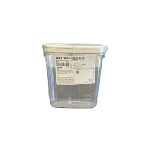 Powder Jar with Flip Lid